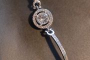 Brand New Silver Diamante Bracelet