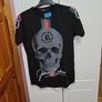 Bling Luxury T-Shirt Skull Hiphop Brand New with Tags Image 3