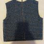 Pinko designer tweed bue top Image 4
