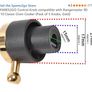 Rangemaster Classic 110 spare Knob gold Image 4