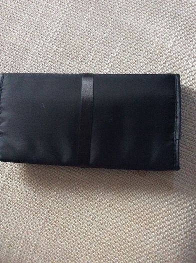 Hugo Boss Parfums - Black travel Bag for Make up, cosmetic with slots for 3 make up brushes - new