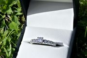 Brand New 14ct White Gold Diamond Engagement Ring
