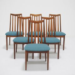 Vintage Set of Six Teak Fresco Dining Chairs by G-Plan, United Kingdom, 1960s.