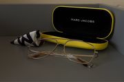 Marc Jacobs silver metal aviator style glasses eyeglasses