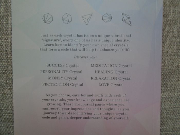 Your crystals,Your journey,Your life. Teresa Dellbridge.Paperback book,Journal