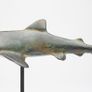 Great White Shark (32cm) - Patinated Bronze Image 10