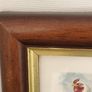 Beautiful Poltry Print Nicely Framed In Good Condition. See Photos For Same. Image 4