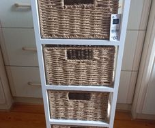 Storage Furniture  white with 4 drawers NEW ( Wrong size)