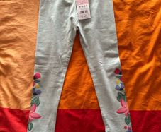 BNwT leggings for a girl, 116cm (5-6 years)