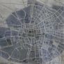 Antique DUBLIN. Map of Dublin & Suburbs with 22 vignettes of Dublin landmarks. Published by Edward Heffernan, 1st June, 1868, 12 Charleville Road, Rathmines. 28" x 22,5". Linen backed. Frayed at edges Image 3