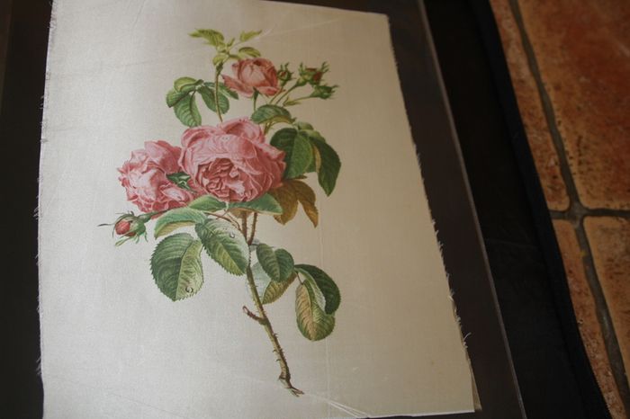 unframed silk picture