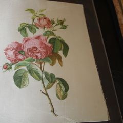 unframed silk picture