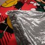 silver velvet bed throw/runner Image 3