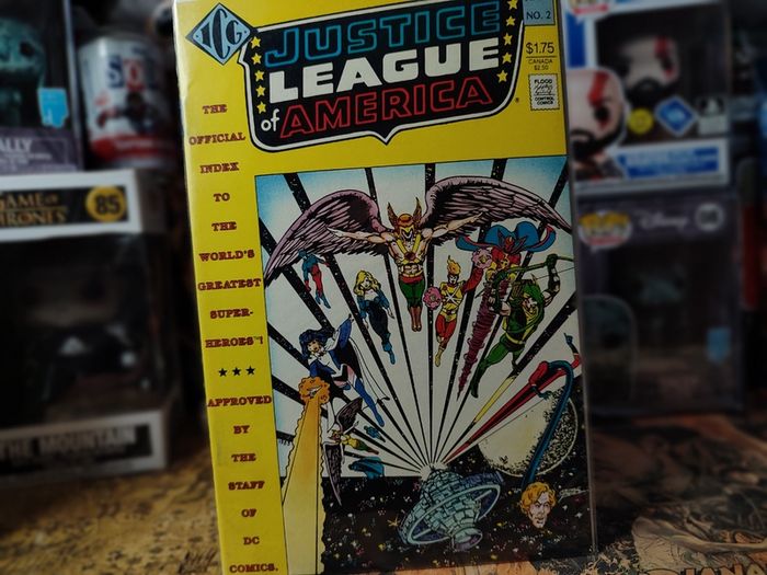 The Official Justice League of America Index ! Issue #2 ! Copper Age from 1986 ! by ICG  !