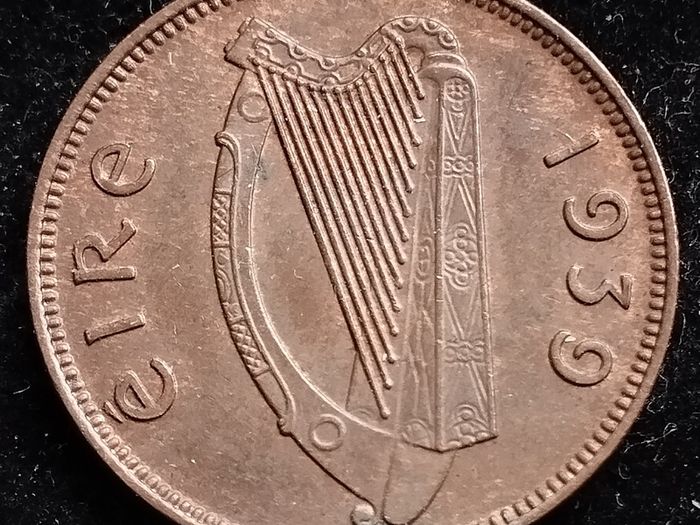 Ireland - 1939 - Farthing - AU - KM.9 - [2789]