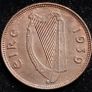 Ireland - 1939 - Farthing - AU - KM.9 - [2789] Image 2