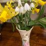 Vintage Purbeck Pottery Poole Dorset Floral Vase - 22 cm tall Image 6
