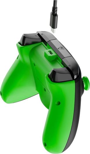 Turtle Beach Rematch Core Black and Green Wired Gaming Controller with Audio Controls, Rumble Motors and Impulse Triggers  Licensed for Xbox Series X or S, Xbox One and Windows PCs