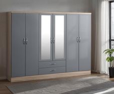 6 Door Wardrobes