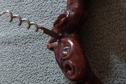 Hand Made Wooden Knotted Tree Root Retro Corkscrew