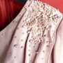 Invitations by  Veni Infantino 29835 blush pink cape shoulder detail dress . Image 3