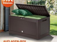 main image for ad Garden Storage Box Cushions 310L  Rattan Look