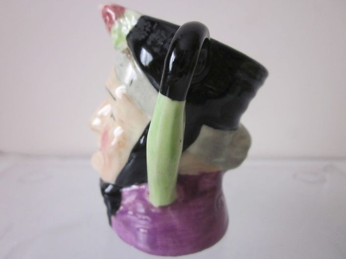 Artone  Miniature Hand Painted  Creamer/Toby Jug, Granny
