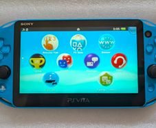 Sony PlayStation PS Vita Slim : Aqua Blue