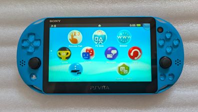 Sony PlayStation PS Vita Slim : Aqua Blue