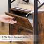 2 Wooden Bedside Table with Charging Station Image 6