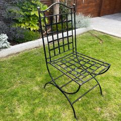 Steel garden chair