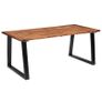 Dining Table Solid Acacia Wood 180x90 cm Image 5