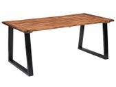 Dining Table Solid Acacia Wood 180x90 cm