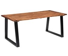 Dining Table Solid Acacia Wood 180x90 cm