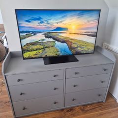 Ikea Hauga Chest of Drawers Grey