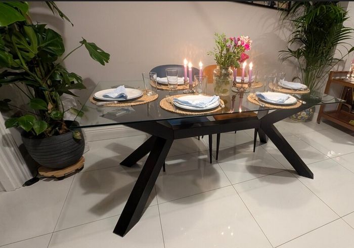 Glass Dining Table