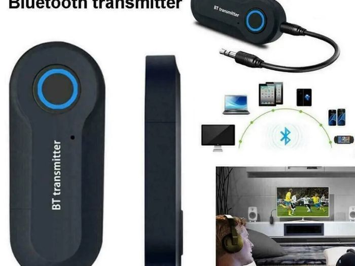Wireless 4.0 Bluetooth Transmitter Adapter Stereo Audio Music Stereo 3.5mm TV
