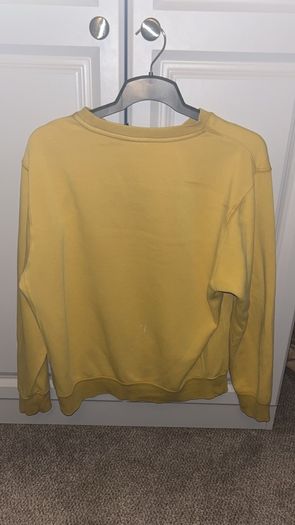 Vintage Style Nike Crewneck Small Sun Yelllow