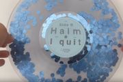 HAIM I Quit Glitter Filled Vinyl 2 x LPs Limited Edition Transparent Glitter Rare