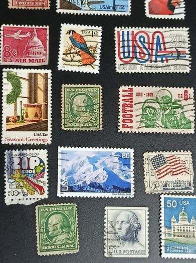 1900s 1990s USA Washington Airmail Selection