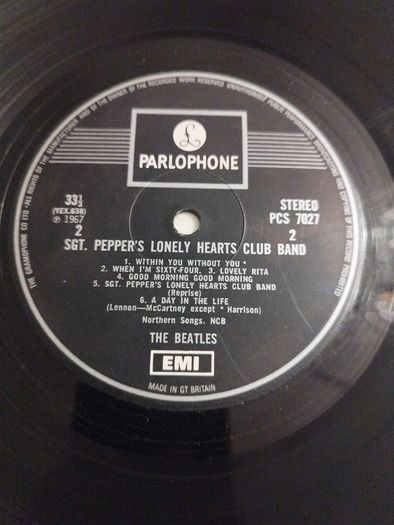 The Beatles Sgt Peppers lp