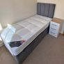 New single bed with memory foam mattress for sale - unique and stylish stuff - Payment After delivery Image 5
