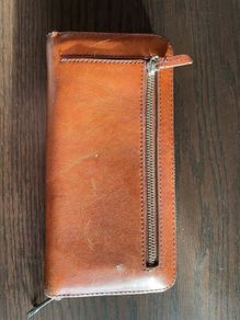 Large Leather Wallet - Fossil