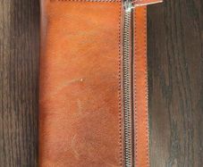 Large Leather Wallet - Fossil