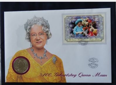 British Five pounds 2000 BUNC first day stamp cover