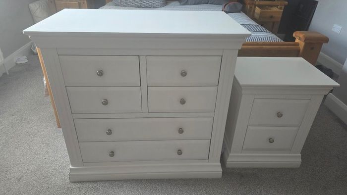 6 Drawer Chest of Drawers plus locker