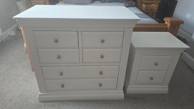 6 Drawer Chest of Drawers plus locker
