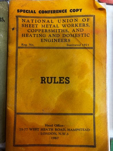 Selection of National Union Metal Workers books