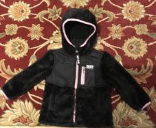 DKNY Jeans Faux Fur Jacket, size-18 months