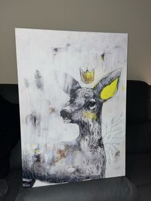 Deer Wall Art 50 x 70 cm